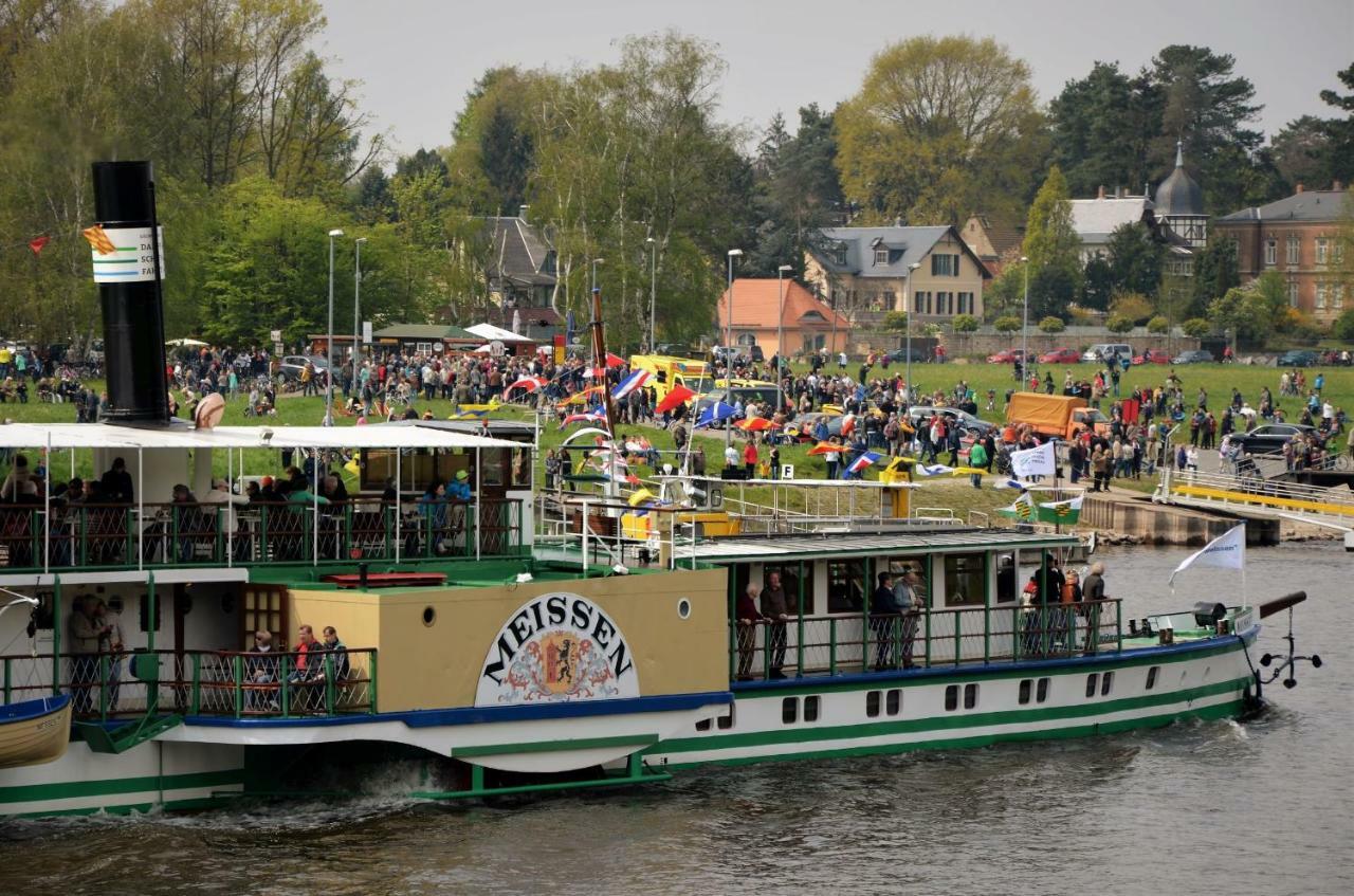 Ferienwohnung Am Dresdner Elbhang Dresden Luaran gambar